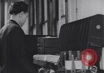Image of African American office workers creating and processing punch cards Atlanta Georgia USA, 1939, second 20 stock footage video 65675075670