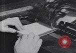 Image of African American office workers creating and processing punch cards Atlanta Georgia USA, 1939, second 39 stock footage video 65675075670
