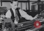Image of African American office workers creating and processing punch cards Atlanta Georgia USA, 1939, second 50 stock footage video 65675075670
