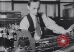 Image of African American office workers creating and processing punch cards Atlanta Georgia USA, 1939, second 52 stock footage video 65675075670