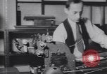 Image of African American office workers creating and processing punch cards Atlanta Georgia USA, 1939, second 55 stock footage video 65675075670