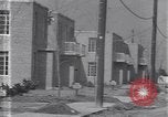Image of New Garden apartments constructed in African American neighborhood Atlanta Georgia USA, 1939, second 33 stock footage video 65675075671