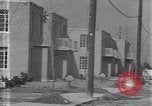 Image of New Garden apartments constructed in African American neighborhood Atlanta Georgia USA, 1939, second 34 stock footage video 65675075671
