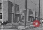 Image of New Garden apartments constructed in African American neighborhood Atlanta Georgia USA, 1939, second 38 stock footage video 65675075671