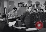 Standbild Armee Kadetten United States USA, 1944, aus Sekunde 58 historischem Filmmaterial Videoclip 65675075673