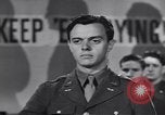 Standbild Armee Kadetten United States USA, 1944, aus Sekunde 62 historischem Filmmaterial Videoclip 65675075673