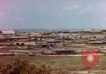 Image of P-51 Mustang fighters Saipan Mariana Islands, 1945, second 4 stock footage video 65675075688