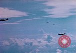 Image of P-51 Mustang fighters Saipan Mariana Islands, 1945, second 13 stock footage video 65675075688