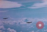 Image of P-51 Mustang fighters Saipan Mariana Islands, 1945, second 18 stock footage video 65675075688