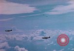 Image of P-51 Mustang fighters Saipan Mariana Islands, 1945, second 20 stock footage video 65675075688