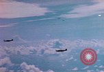 Image of P-51 Mustang fighters Saipan Mariana Islands, 1945, second 22 stock footage video 65675075688