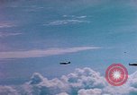 Image of P-51 Mustang fighters Saipan Mariana Islands, 1945, second 24 stock footage video 65675075688