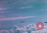 Image of P-51 Mustang fighters Saipan Mariana Islands, 1945, second 28 stock footage video 65675075688