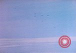 Image of P-51 Mustang fighters Saipan Mariana Islands, 1945, second 30 stock footage video 65675075688