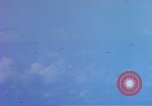 Image of P-51 Mustang fighters Saipan Mariana Islands, 1945, second 38 stock footage video 65675075688