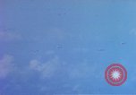 Image of P-51 Mustang fighters Saipan Mariana Islands, 1945, second 39 stock footage video 65675075688