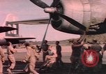 Image of P-51 Mustang fighters Saipan Mariana Islands, 1945, second 43 stock footage video 65675075688