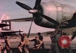 Image of P-51 Mustang fighters Saipan Mariana Islands, 1945, second 45 stock footage video 65675075688