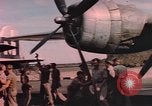 Image of P-51 Mustang fighters Saipan Mariana Islands, 1945, second 46 stock footage video 65675075688