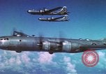 Image of B-29 Superfortress bombers Pacific Ocean, 1945, second 49 stock footage video 65675075689