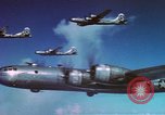 Image of B-29 Superfortress bombers Pacific Ocean, 1945, second 56 stock footage video 65675075689