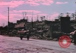 Image of bombed-out city Japan, 1945, second 14 stock footage video 65675075691