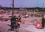Image of bombed-out city Japan, 1945, second 57 stock footage video 65675075691