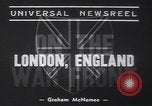 Standbild Winston Churchill London England Vereinigtes Königreich, 1939, aus Sekunde 6 historischem Filmmaterial Videoclip 65675075695