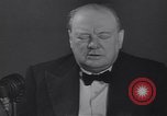 Standbild Winston Churchill London England Vereinigtes Königreich, 1939, aus Sekunde 50 historischem Filmmaterial Videoclip 65675075695