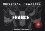 Standbild französische Staffel von Curtiss Hawk Kampfflugzeuge Frankreich, 1939, aus Sekunde 1 historischem Filmmaterial Videoclip 65675075696