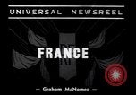 Standbild französische Staffel von Curtiss Hawk Kampfflugzeuge Frankreich, 1939, aus Sekunde 3 historischem Filmmaterial Videoclip 65675075696