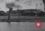 Standbild französische Staffel von Curtiss Hawk Kampfflugzeuge Frankreich, 1939, aus Sekunde 57 historischem Filmmaterial Videoclip 65675075696