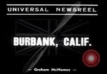 Standbild Lockheed Bomber Burbank California USA, 1939, aus Sekunde 3 historischem Filmmaterial Videoclip 65675075697