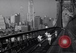 Image of race walking New York City USA, 1939, second 18 stock footage video 65675075700