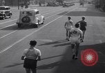 Image of race walking New York City USA, 1939, second 20 stock footage video 65675075700