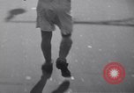 Image of race walking New York City USA, 1939, second 34 stock footage video 65675075700