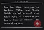 Image of Wilbur Wright Le Mans France, 1908, second 29 stock footage video 65675075711