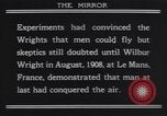 Image of Wilbur Wright Le Mans France, 1908, second 38 stock footage video 65675075711