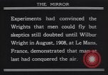 Image of Wilbur Wright Le Mans France, 1908, second 48 stock footage video 65675075711
