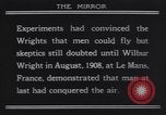 Image of Wilbur Wright Le Mans France, 1908, second 53 stock footage video 65675075711