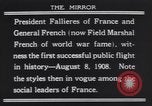 Image of President Armand Fallieres Le Mans France, 1908, second 4 stock footage video 65675075712