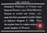 Image of President Armand Fallieres Le Mans France, 1908, second 6 stock footage video 65675075712