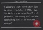 Image of Wilbur Wright's airplane Le Mans France, 1908, second 12 stock footage video 65675075714