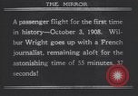 Image of Wilbur Wright's airplane Le Mans France, 1908, second 24 stock footage video 65675075714