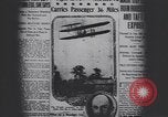 Image of Wilbur Wright's airplane Le Mans France, 1908, second 28 stock footage video 65675075714