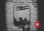 Image of Wilbur Wright's airplane Le Mans France, 1908, second 31 stock footage video 65675075714