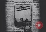 Image of Wilbur Wright's airplane Le Mans France, 1908, second 33 stock footage video 65675075714