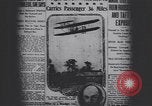 Image of Wilbur Wright's airplane Le Mans France, 1908, second 37 stock footage video 65675075714