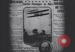 Image of Wilbur Wright's airplane Le Mans France, 1908, second 39 stock footage video 65675075714