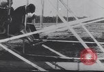 Image of Wilbur Wright's airplane Le Mans France, 1908, second 50 stock footage video 65675075714